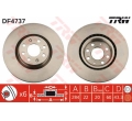 Set discuri frana fata Opel Corsa E 284mm TRW